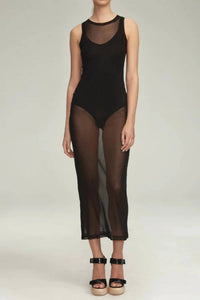 Brandon Maxwell - The Landry Mesh Column Dress