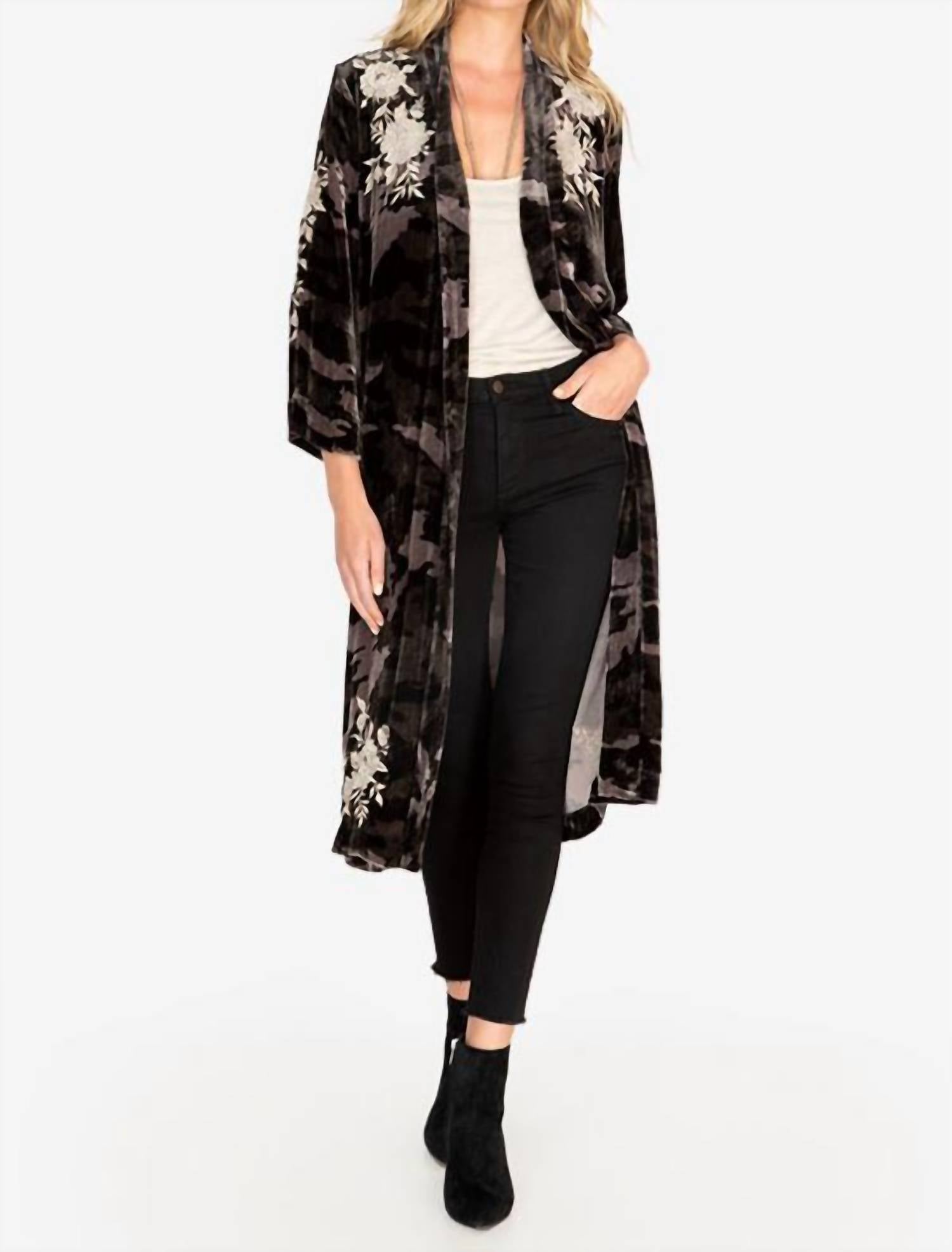 Johnny Was - Santal Velvet Kimono
