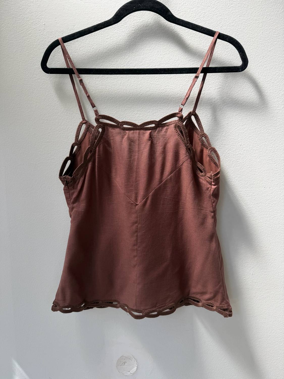 Deluc - Comte Embroidered Trim Camisole