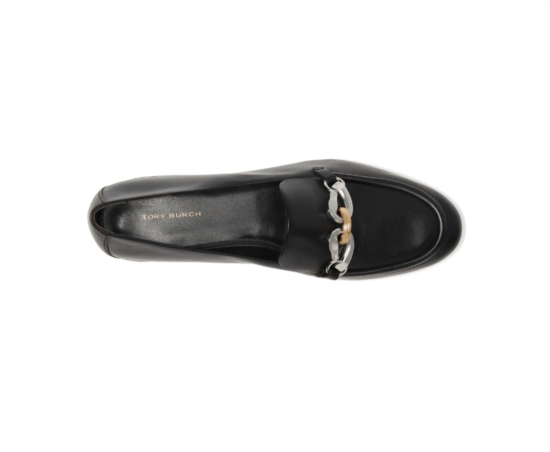 TORY BURCH Women's Jessa Loafer in perfect black - women's flats - alternate view