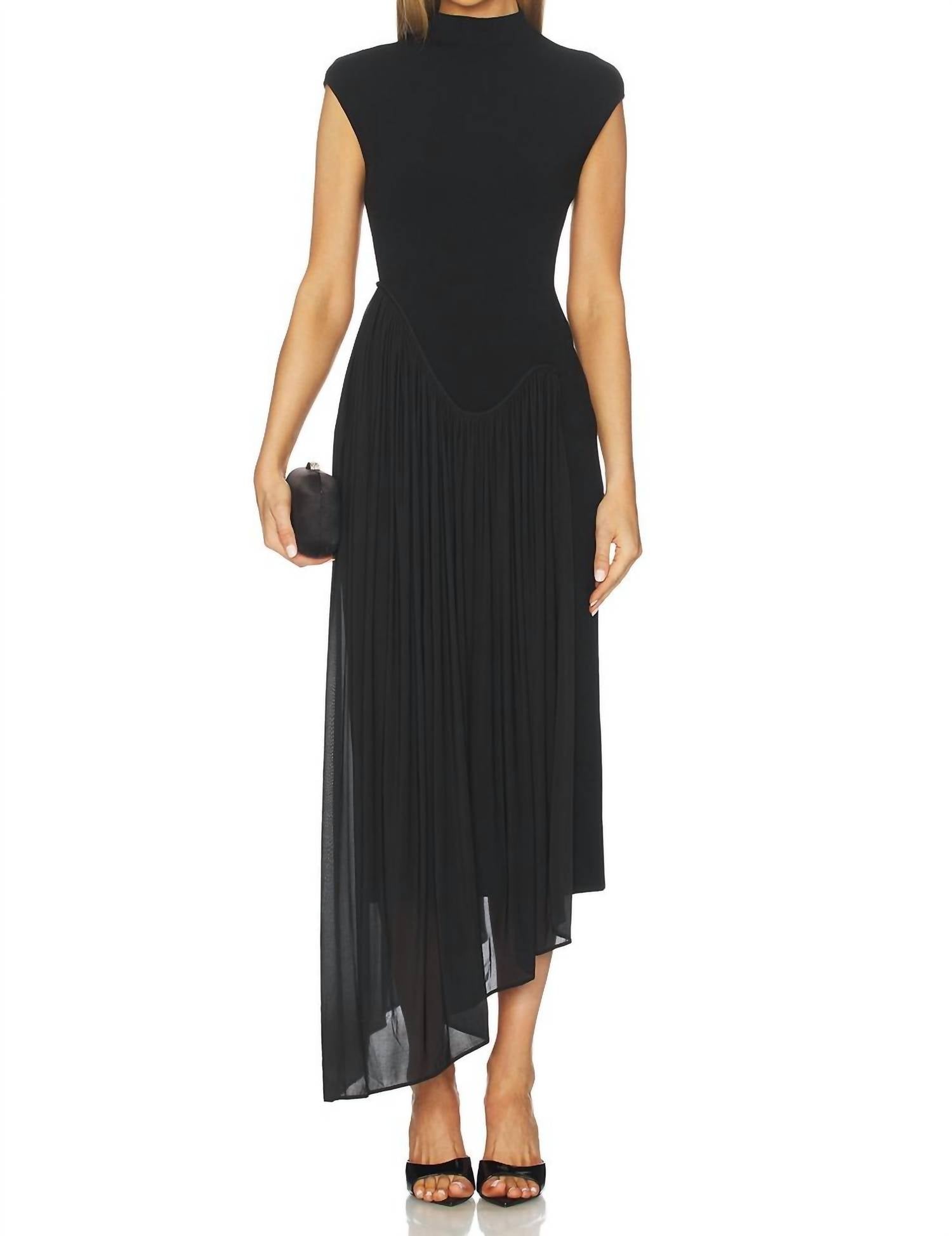 Et Ochs - Francis Knit Combo Midi Dress