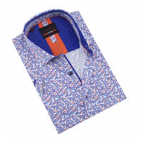 Eight X - Scattered Paisley Short Sleeve Shirt