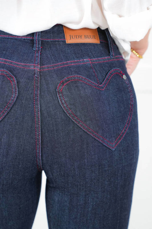 Judy Blue - BE MINE SKINNY JEANS