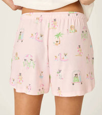 Pj Salvage - PUPCATION PALMS SUNNIES & SUNSHINE PJ SHORTS