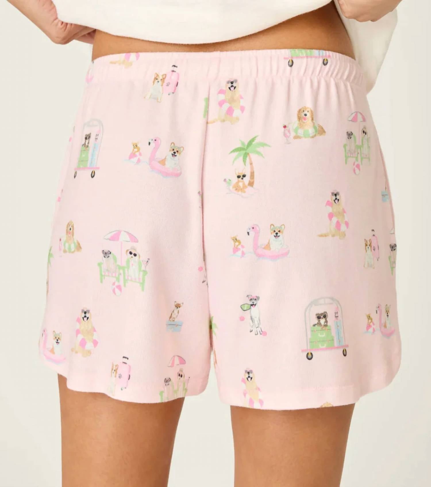 Pj Salvage - PUPCATION PALMS SUNNIES & SUNSHINE PJ SHORTS