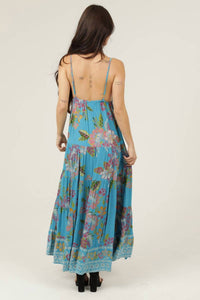 ANGIE Santorini Skies Dress in blue - women's dress - view 4