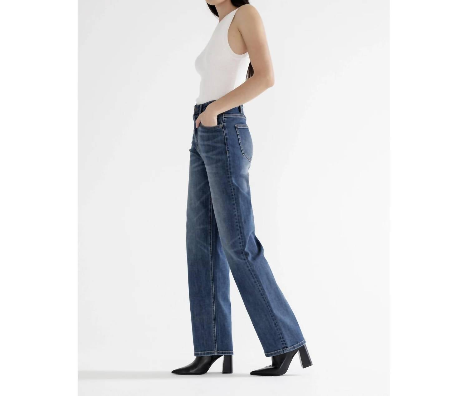 Mica Denim - Metropolitan Straight Jeans