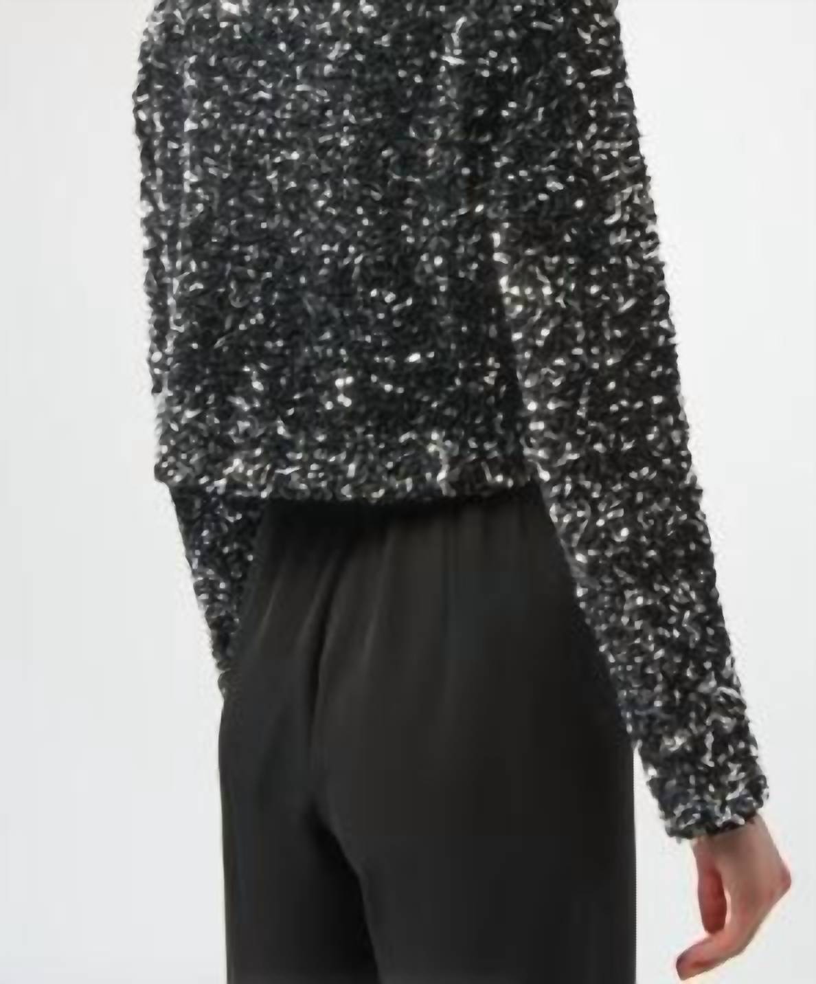 Joseph Ribkoff - Sequin Crop Jacket