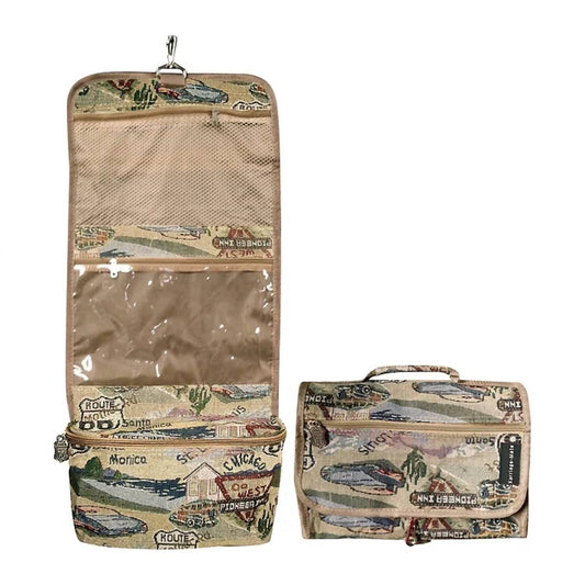 Route 66 - Women's Tapestry Cosmetic Rollout Case