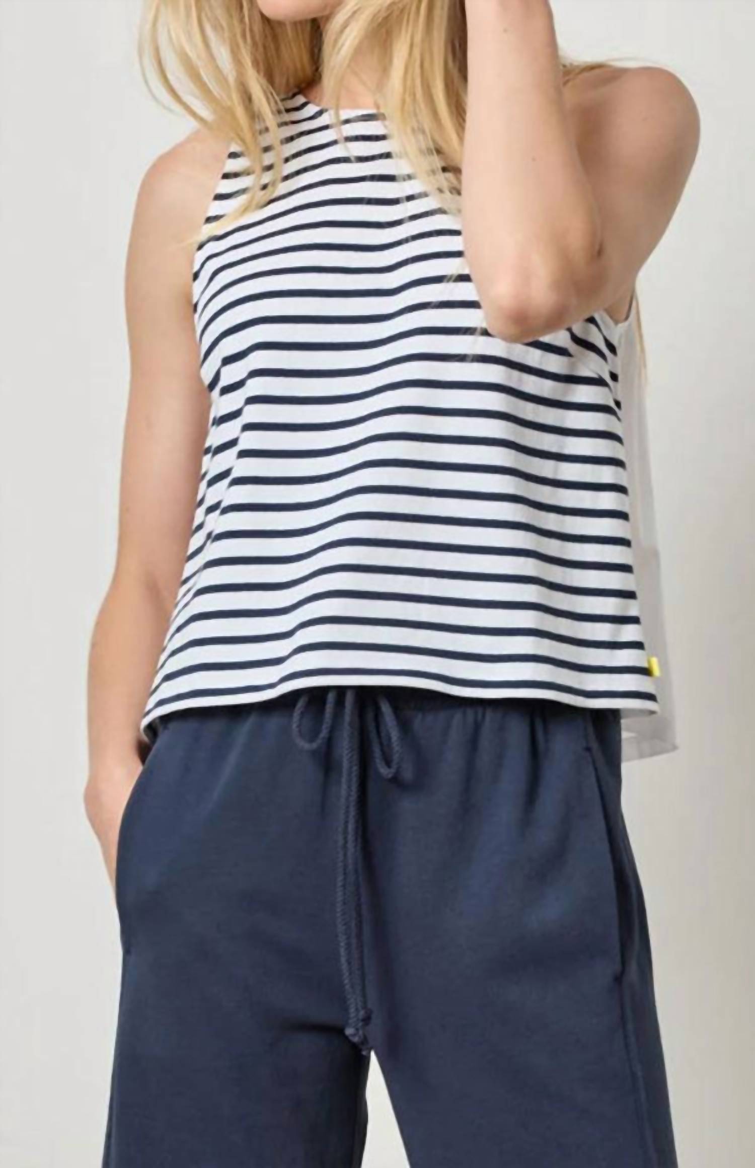 Lilla P - Mixed Media Tank