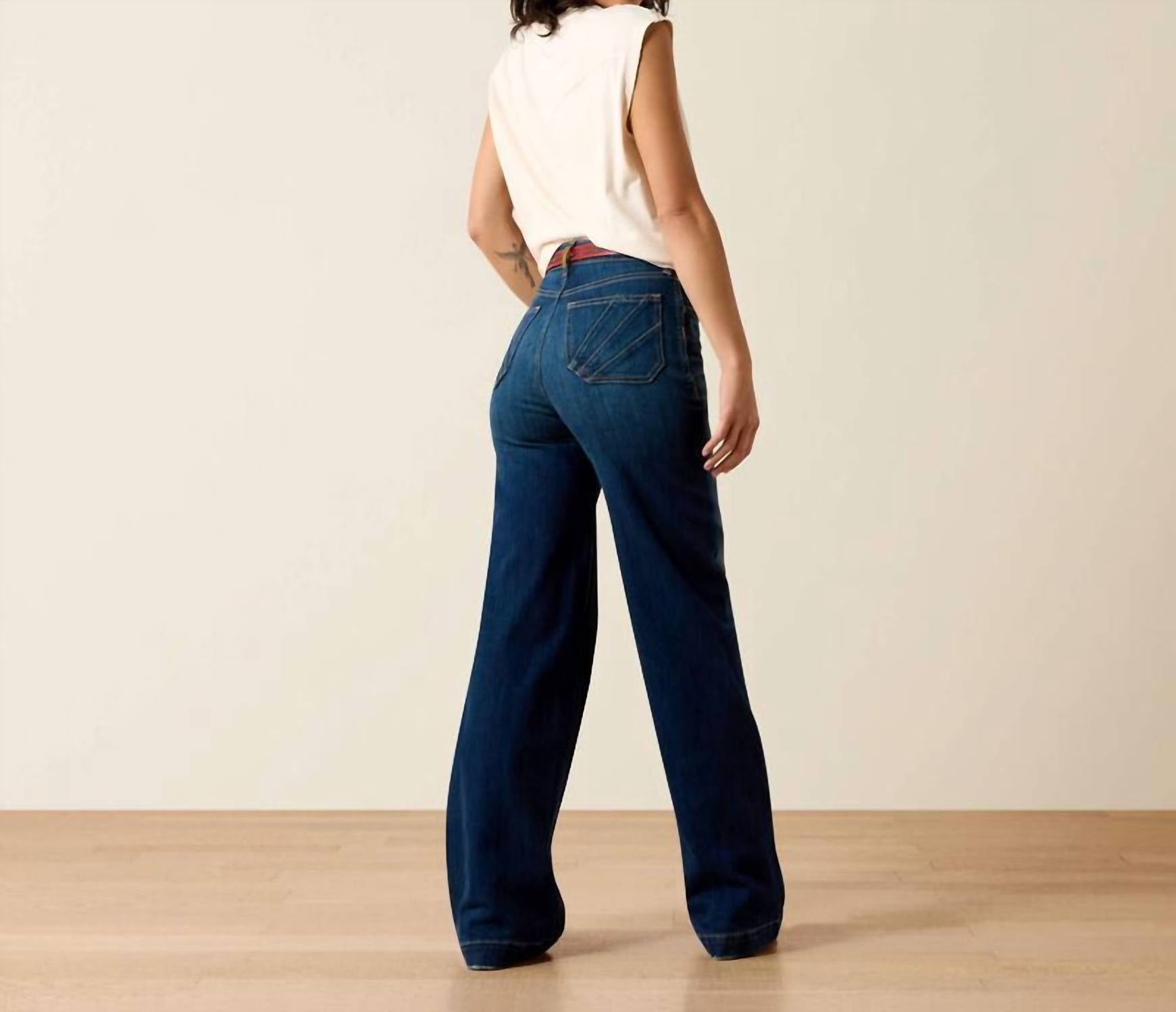 Ariat - Penelope Ultra High Rise Wide Leg Jean