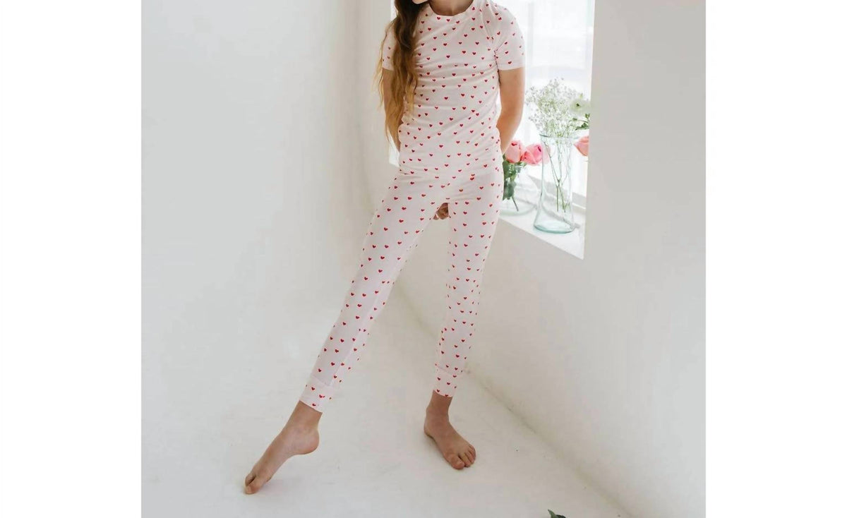 Ollie Jay - Snug-Fitting Short Sleeve Pajama Set