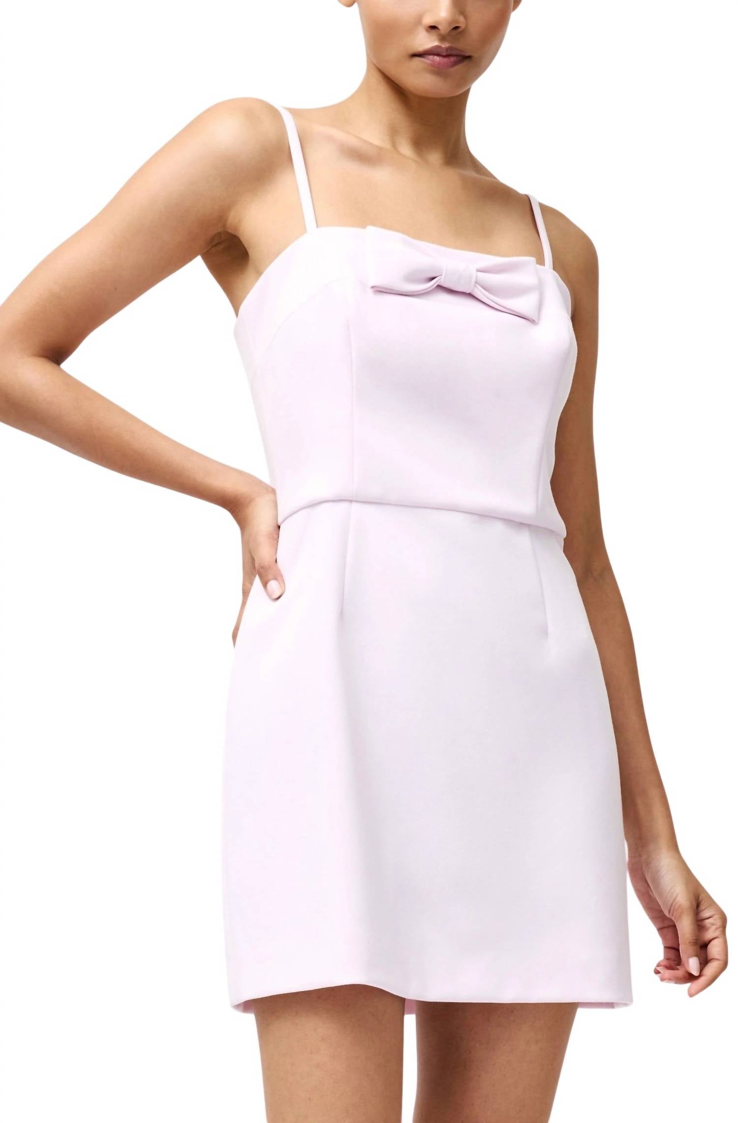 French Connection - Whisper Bow Strapless Bow Mini Dress