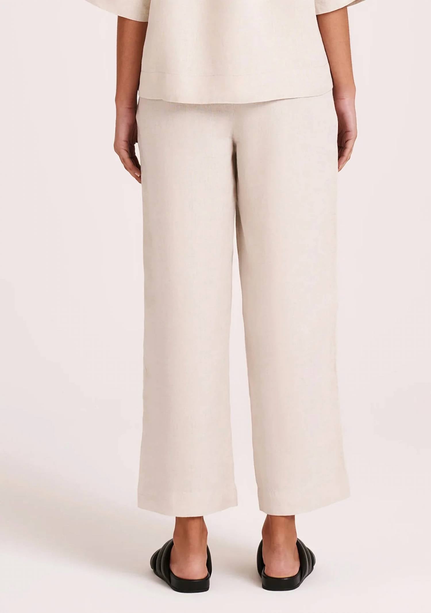 Nude Lucy - Lounge Linen Crop Pants