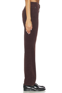 AG Jeans Brinley Jeans in coffee bean - women's jeans - detail view