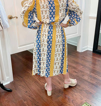 Umgee - Show You Off Long Sleeve Midi Dress
