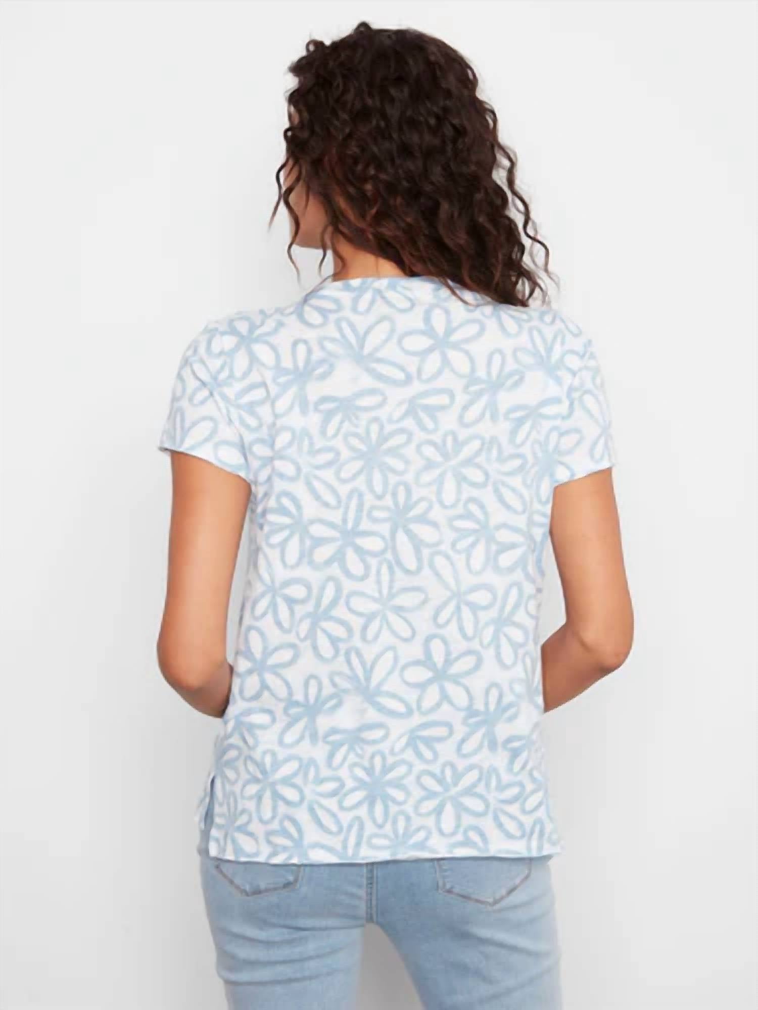 Charlie B - Printed Organic Cotton T-shirt