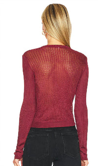 Free People - H2O Crew Open Knit Top