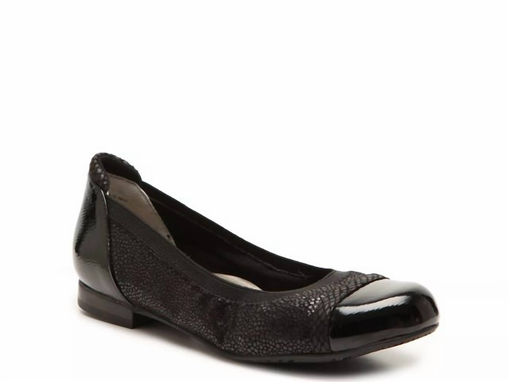 Ros Hommerson Women's Ronnie Flat in black combo - women's flats