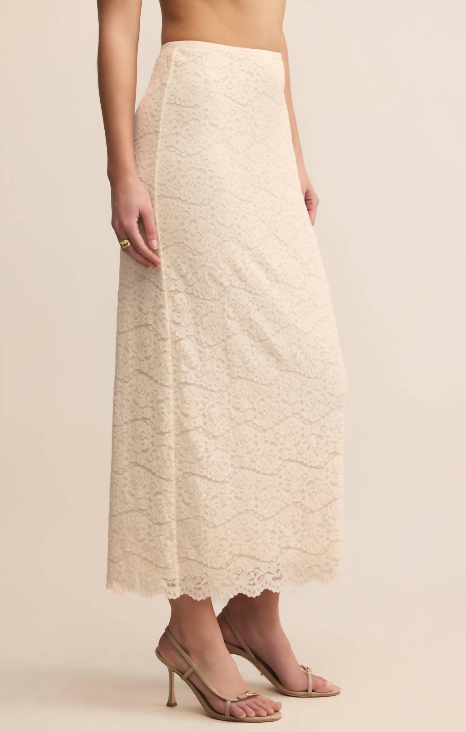 Z Supply - Via Lace Midi Skirt
