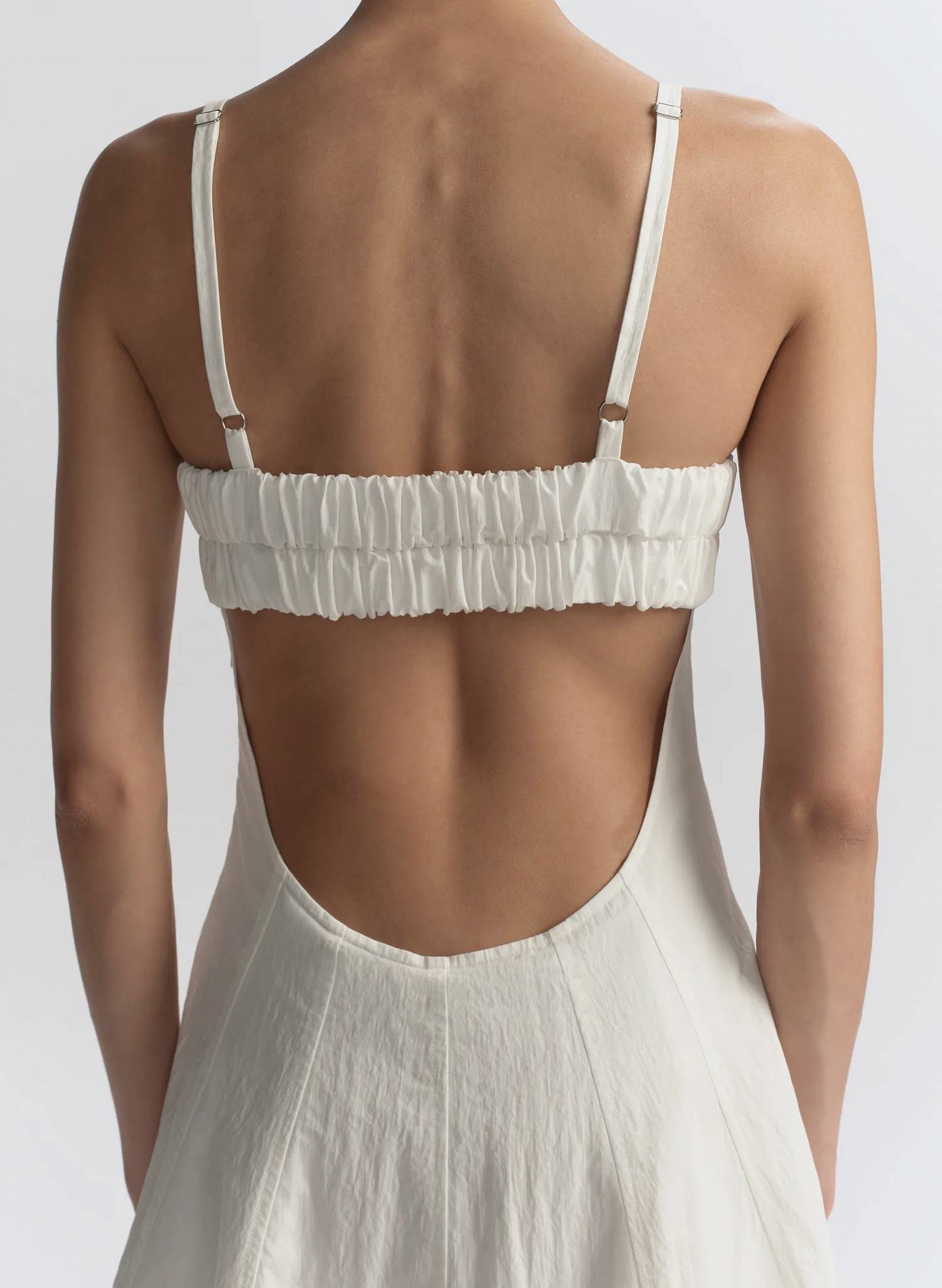 A.L.C. - Nina Cotton Nylon Midi Dress
