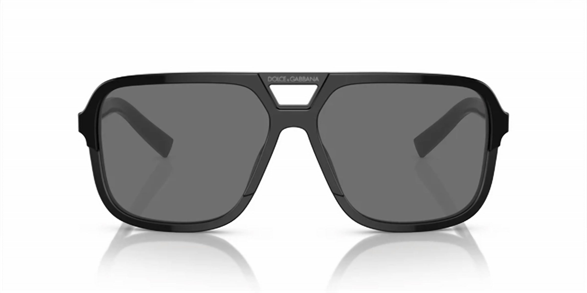 Dolce & Gabbana Men's Polarized Sunglasses in black - men's accessory - detail view