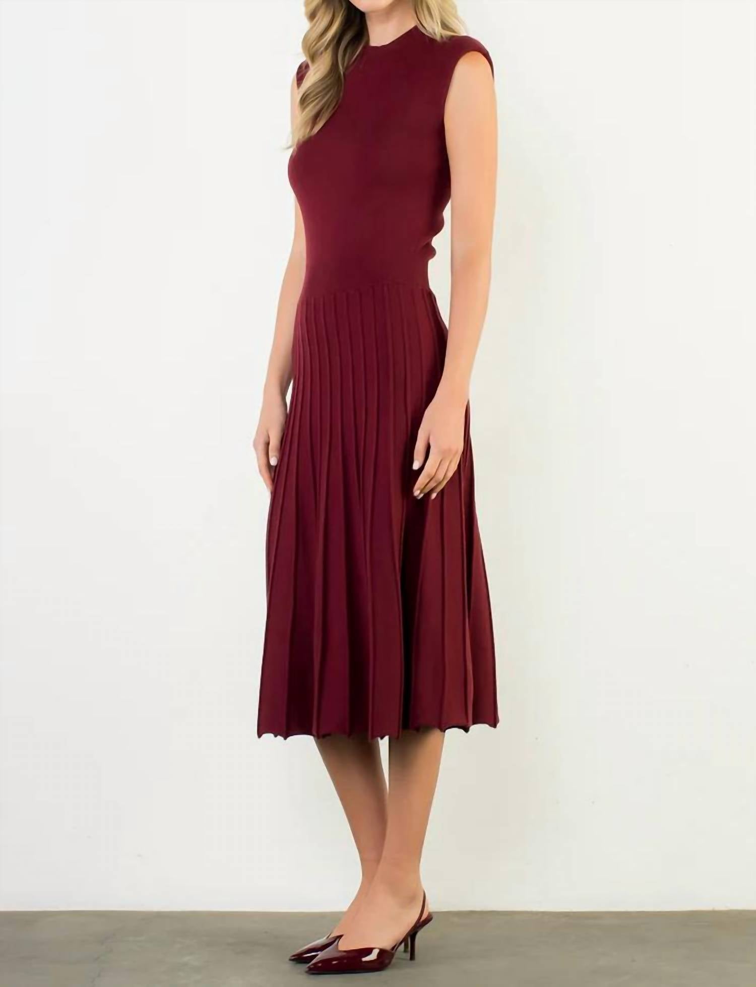 Thml - Sleeveless knit maxi dress