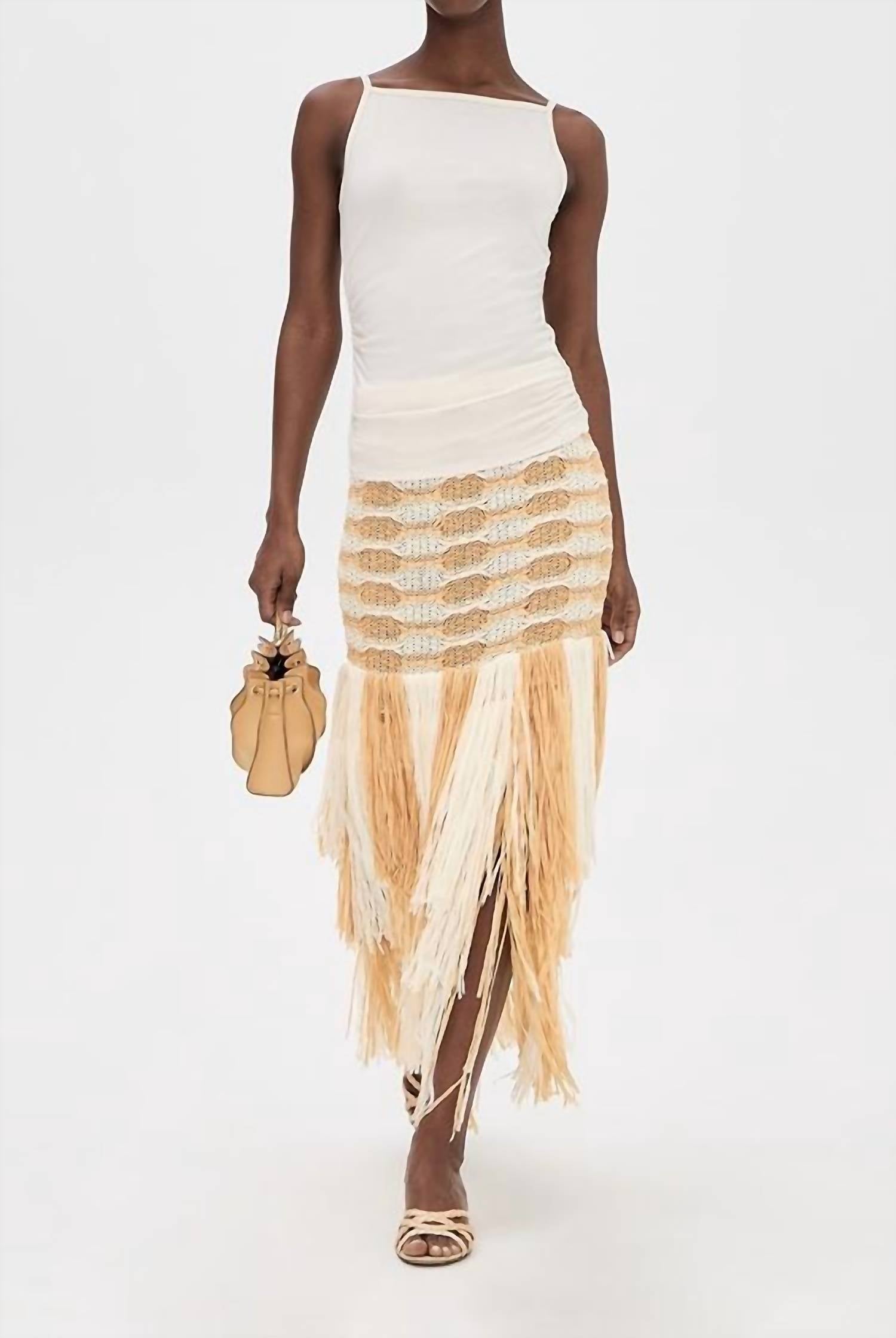 Ulla Johnson - Giulietta Fringe Knit Skirt