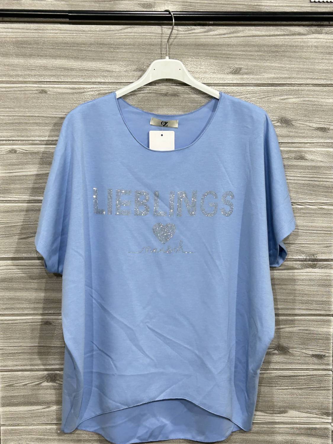 Oz - Women's Embelished Italian Short Sleeve