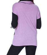 Hearts Pullover W/ Infinity Scarf