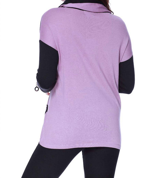 Hearts Pullover W/ Infinity Scarf