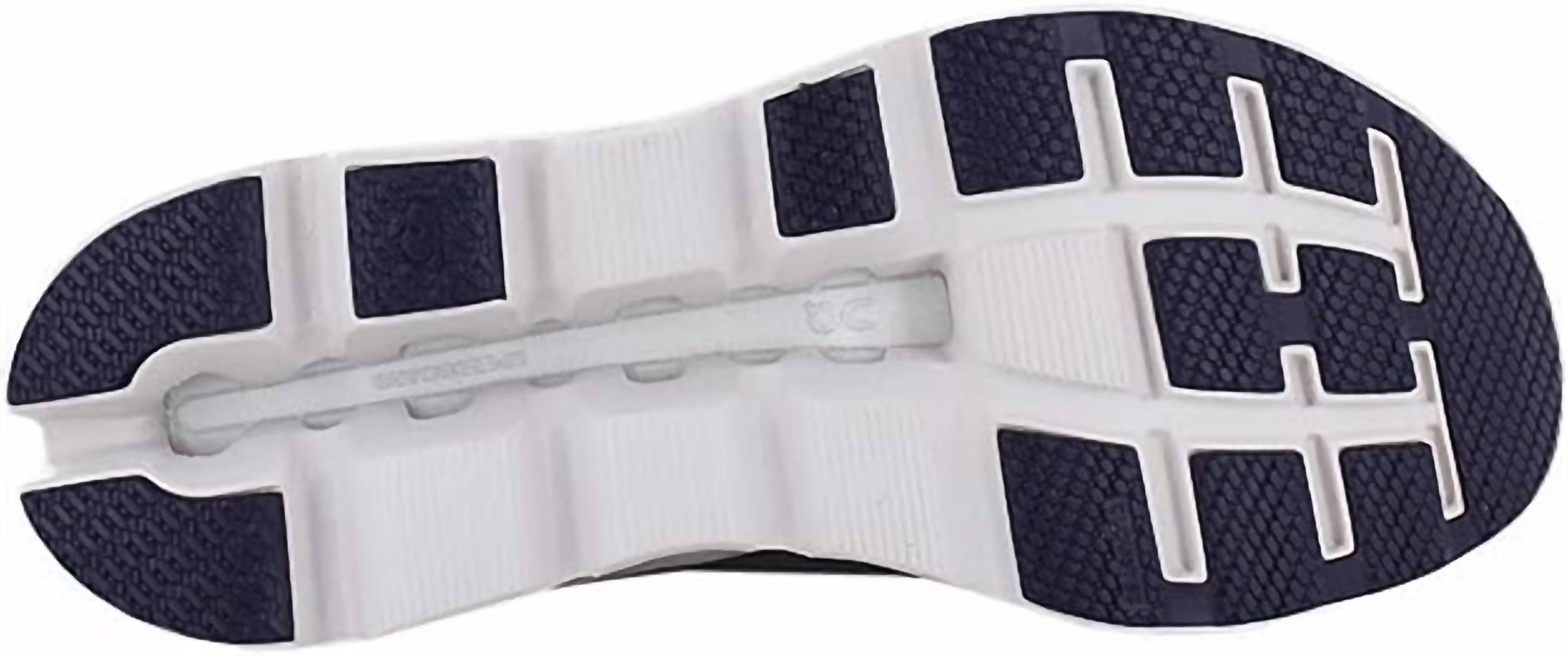 On Cloud Men's Cloudstratus Textile Synthetic Trainers in midngith blue and white - men's shoe - view 5