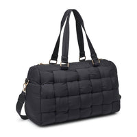 Urban Expressions - Serena Woven Nylon Travel Duffel Weekender Bag