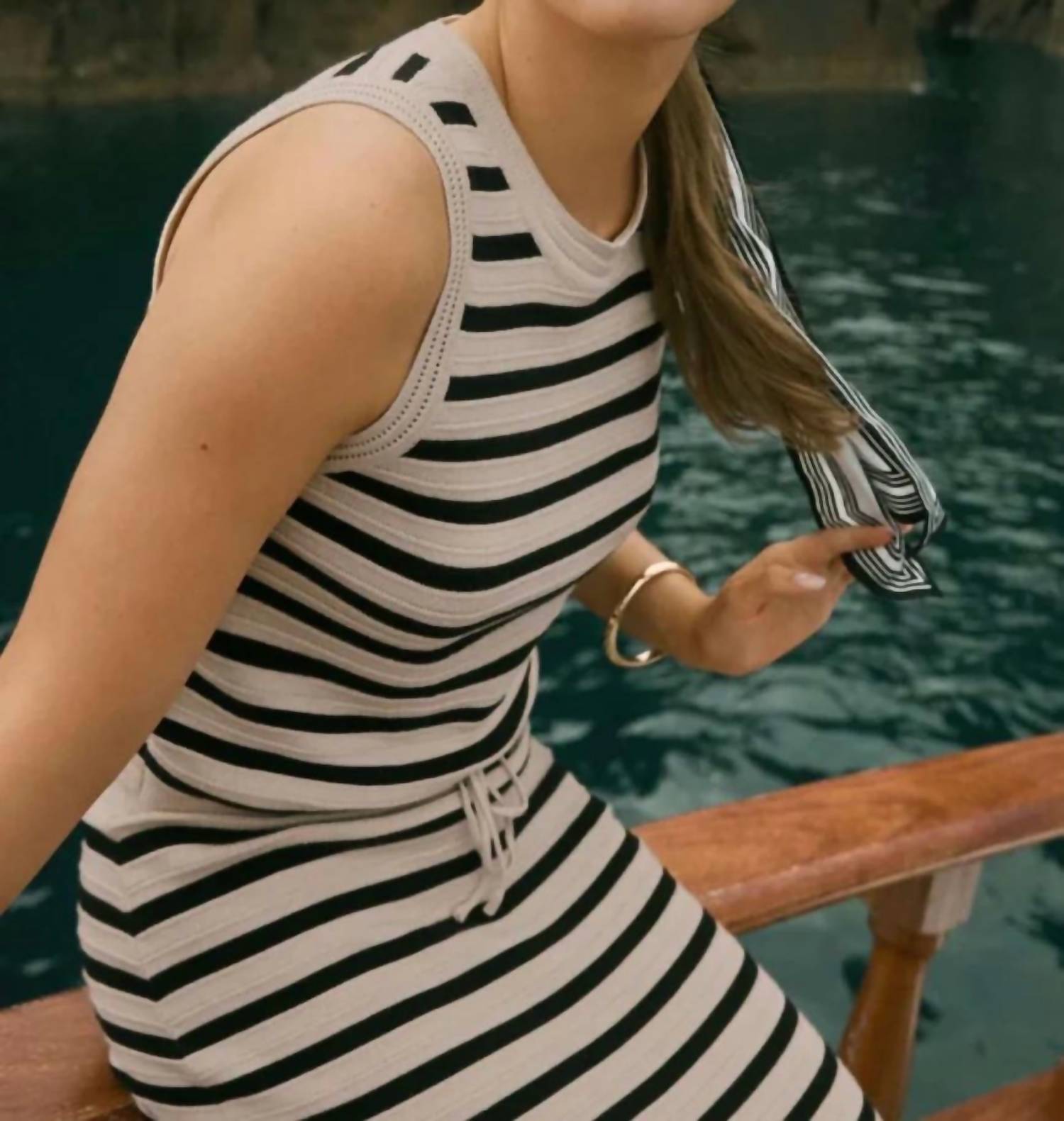 Z Supply - Emori Striped Muscle Tank Top