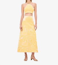 Alexis - Jazlyn Knitted Midi Skirt