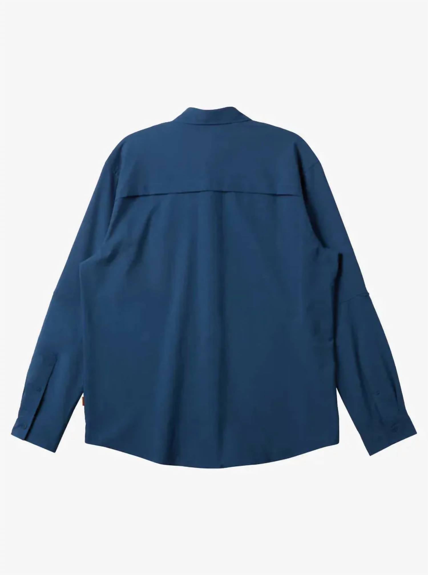 Quiksilver - Men's Skipper Long Sleeve Woven Shirt