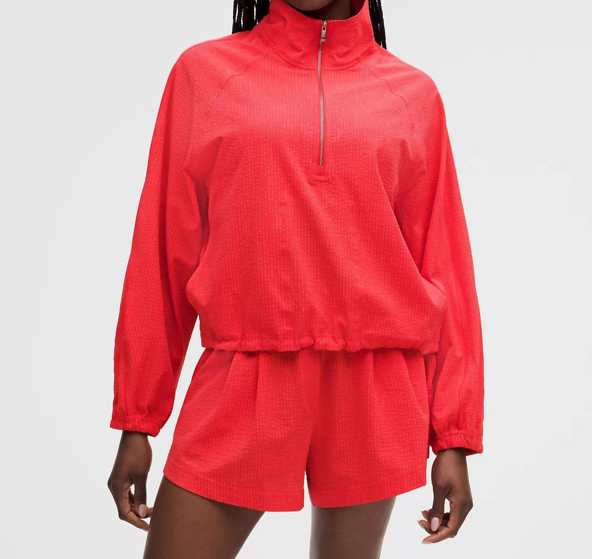 Lululemon - Air Funnel-neck Half Zip Sporty Top