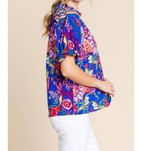 Jodifl - Happy Hacienda Floral Blouse