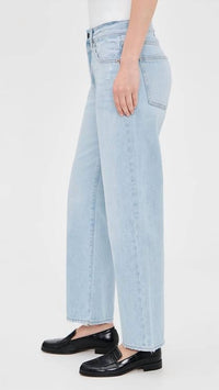 Pistola - Lexi Mid Rise Bowed Straight Jean