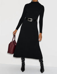 Ann Mashburn - Long-sleeved Charlotte Midi Dress