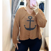 Wooden Ships - Anchor Sweater