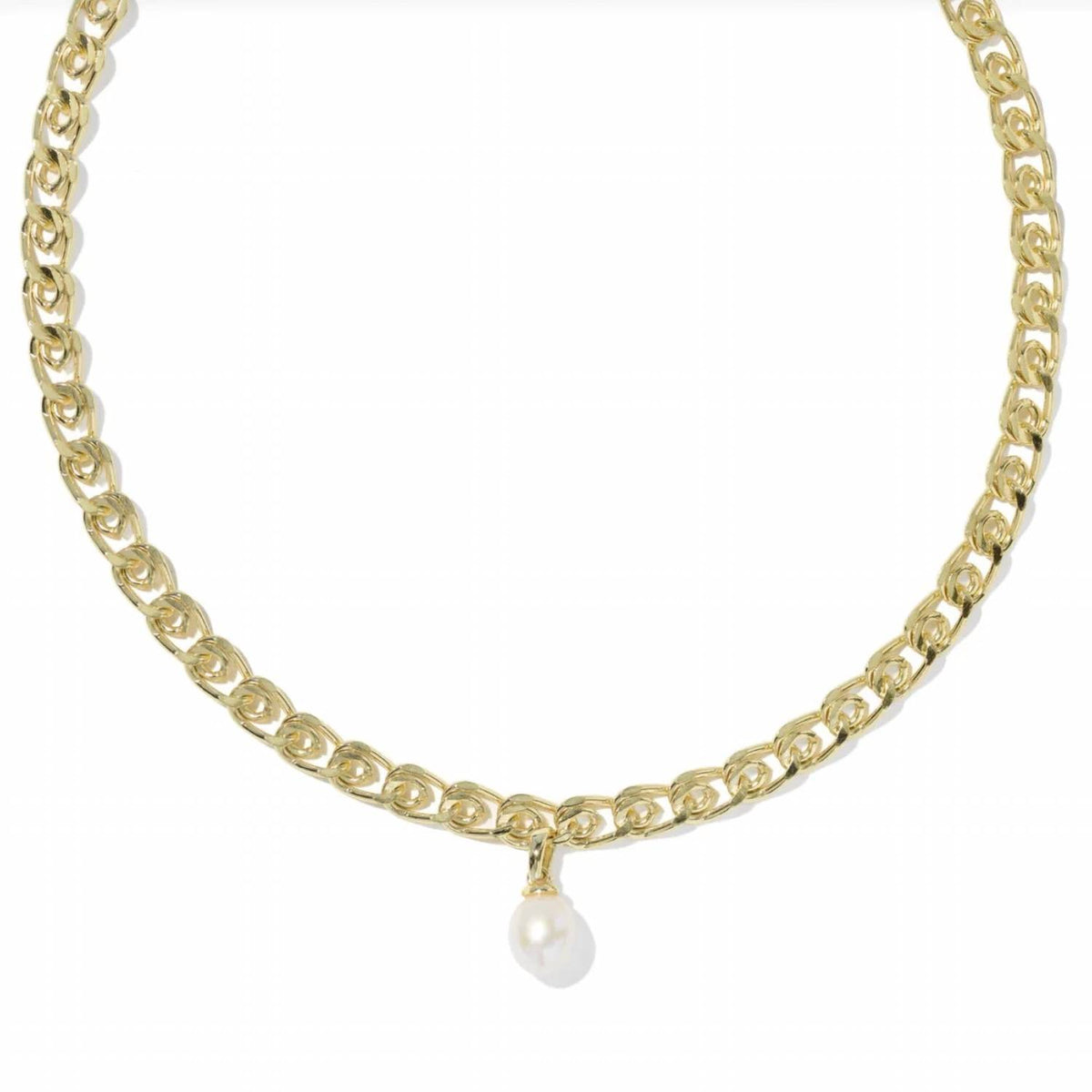 Kendra Scott - Women's Oakland Pearl Chain Necklace