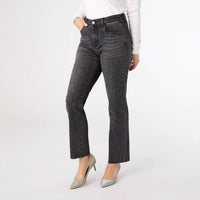 Coco + Carmen - Everstretch Straight Ankle Jeans With Front Rhinestones