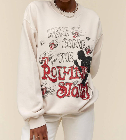 Daydreamer - Rolling Stones Here Comes The Stones Bf Crew Tee