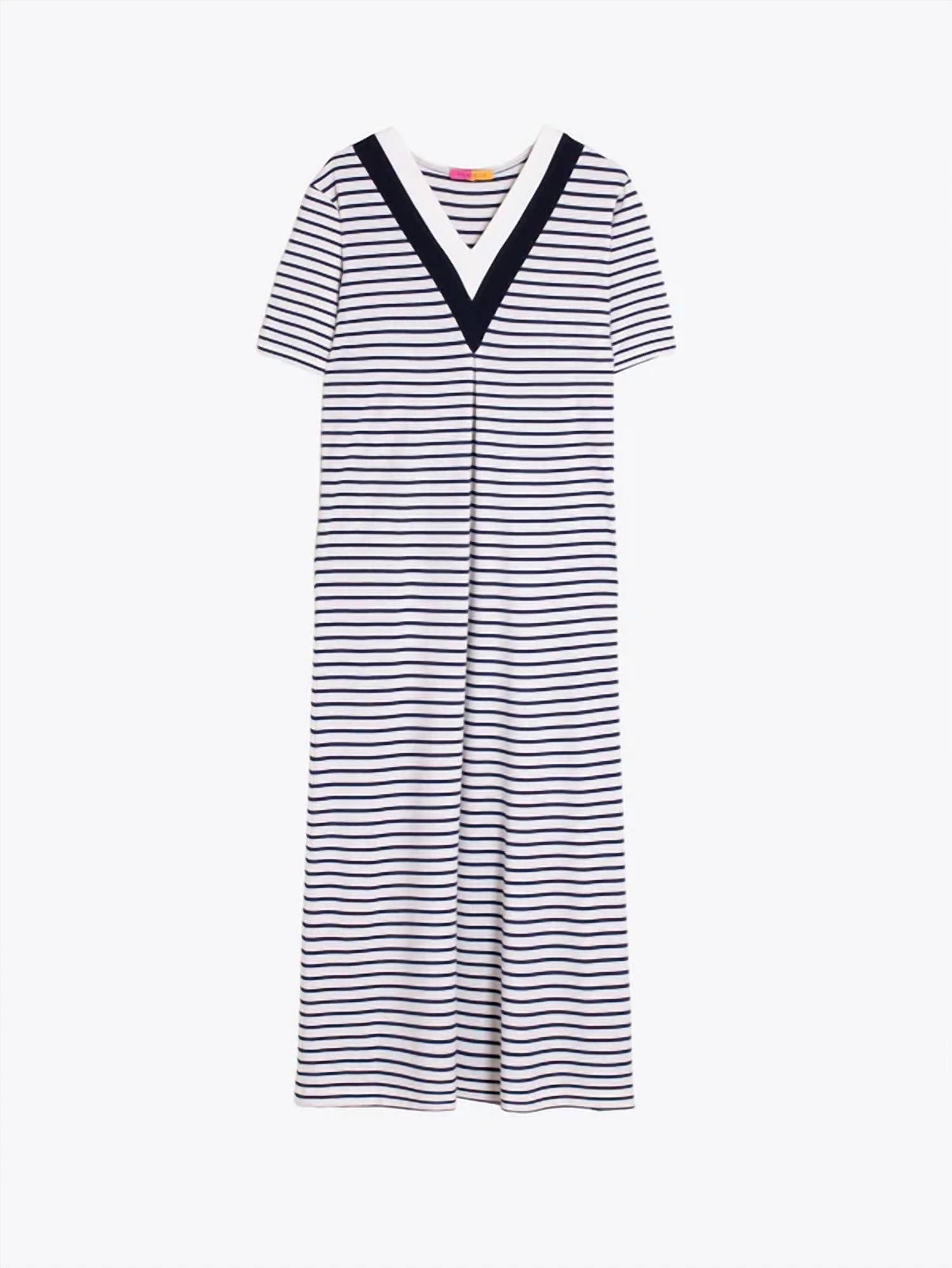 Vilagallo - Women's Long striped dress