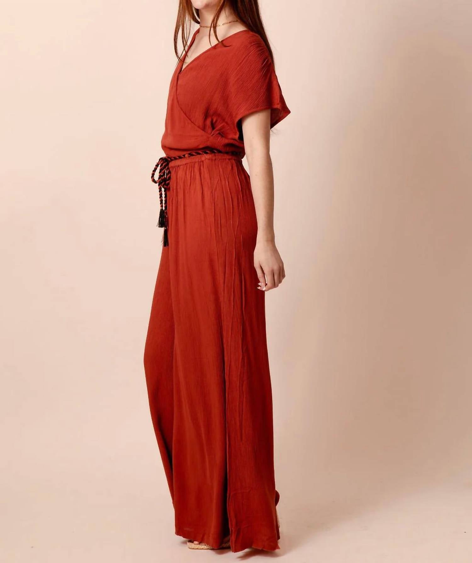 Elan - Brooks V-neck Top