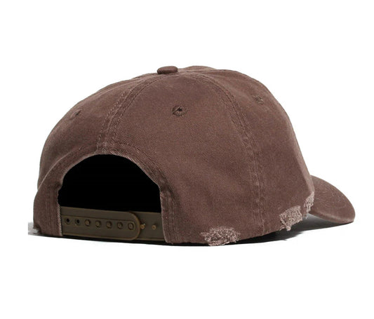 Museum Of Peace & Quiet - Men's Warped Wordmark Distressed Dad Hat