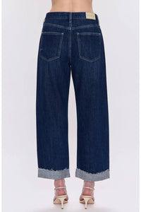 Pistola - Kacey Cuffed High Waist Boyfriend Jeans