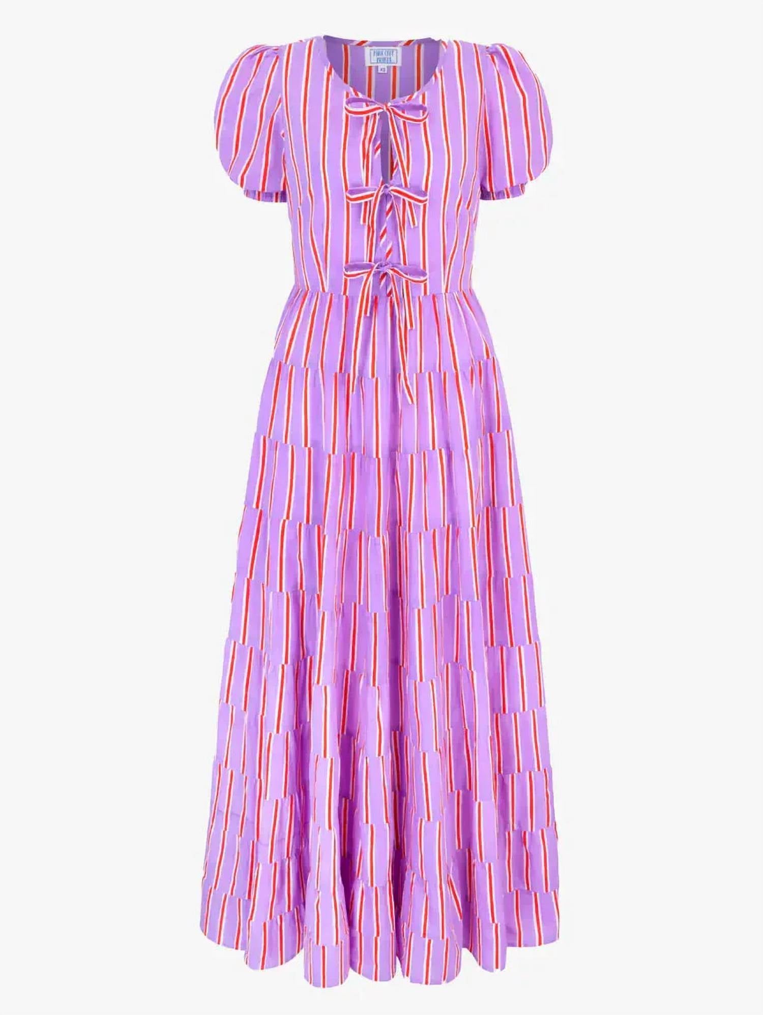 Pink City Prints - Sydney Midi Dress