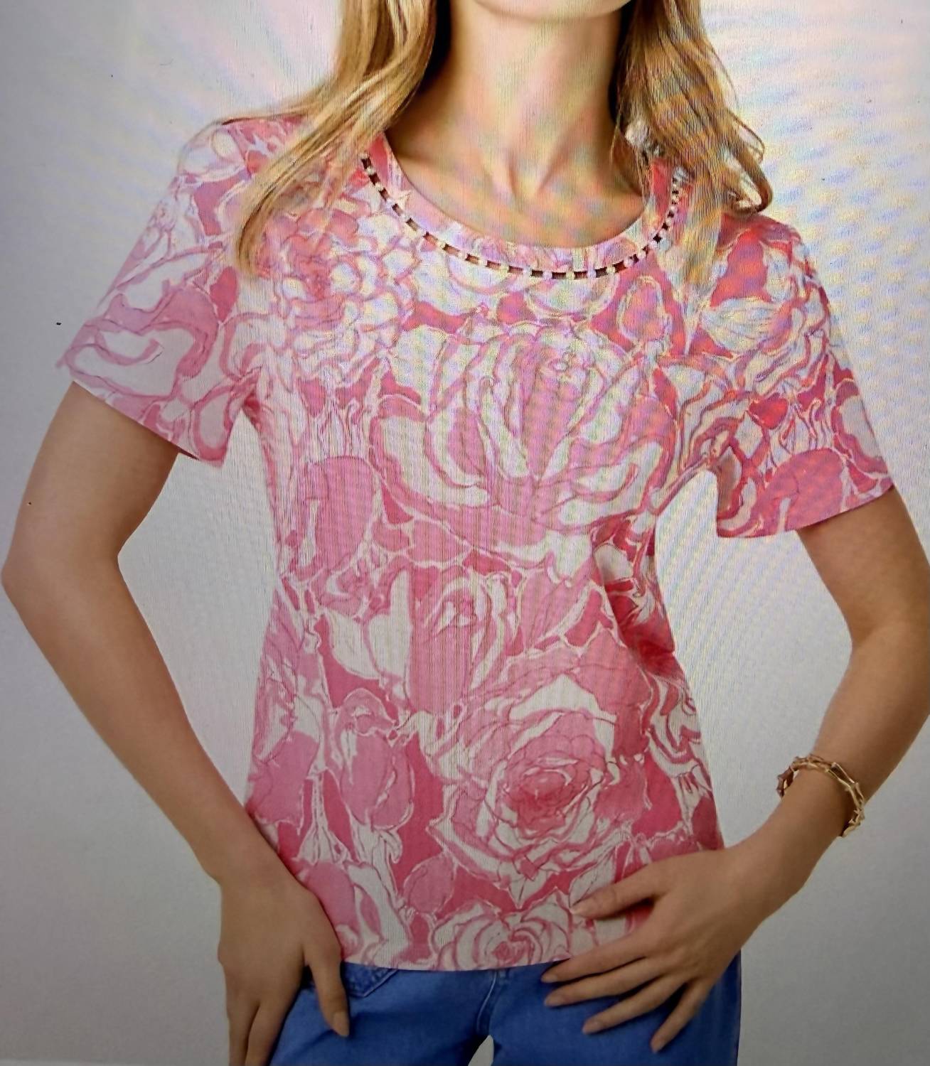 Lilly Pulitzer - Clairmont Pearl Tee